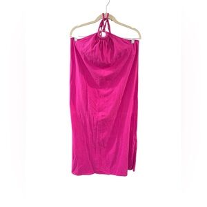 Old Navy Vibrant Pink Halter‎ Top Dress